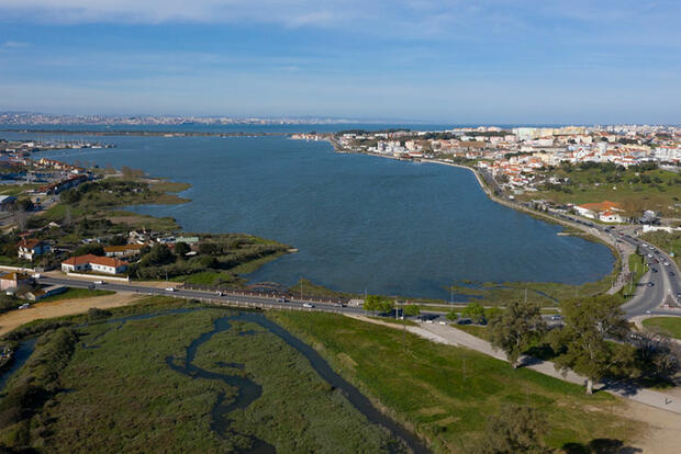 Perspetiva da Baía do Seixal